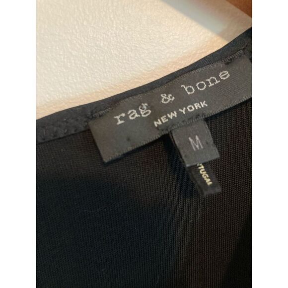 Rag and bone black waist drawstring jumpsuit - Picture 2 of 7